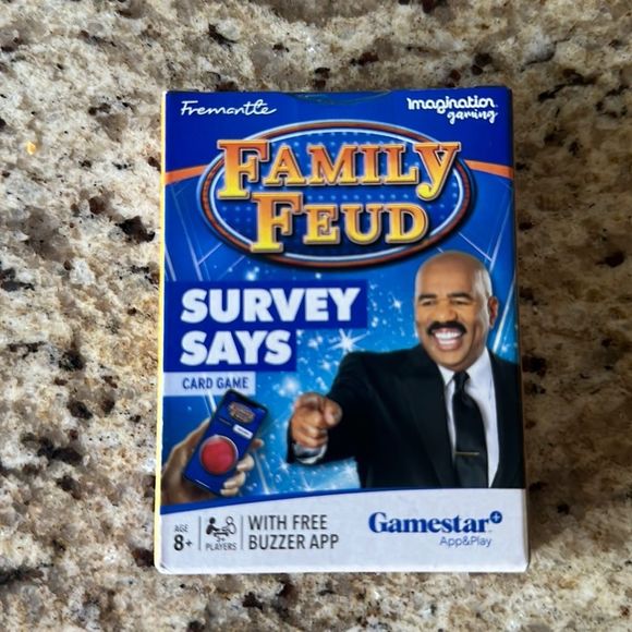 gamestar Other - Family Feud Card game to liven up your Posh Live or game Night